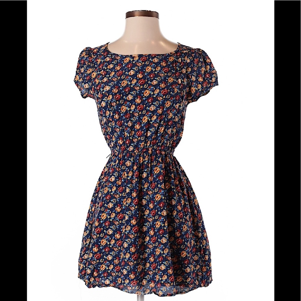 Forever 21 floral Skater dress